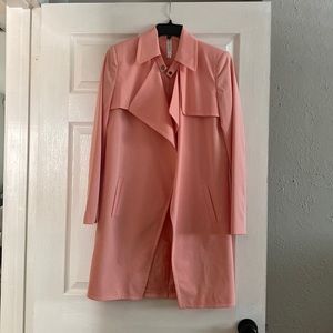Mural Trench Coat